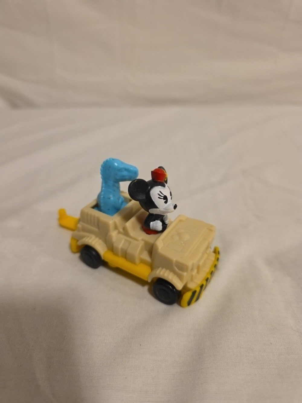 2020 McDonald's Disney Mickey & Minnie's Runaway Railway Minnie & Dinosaur 3½"